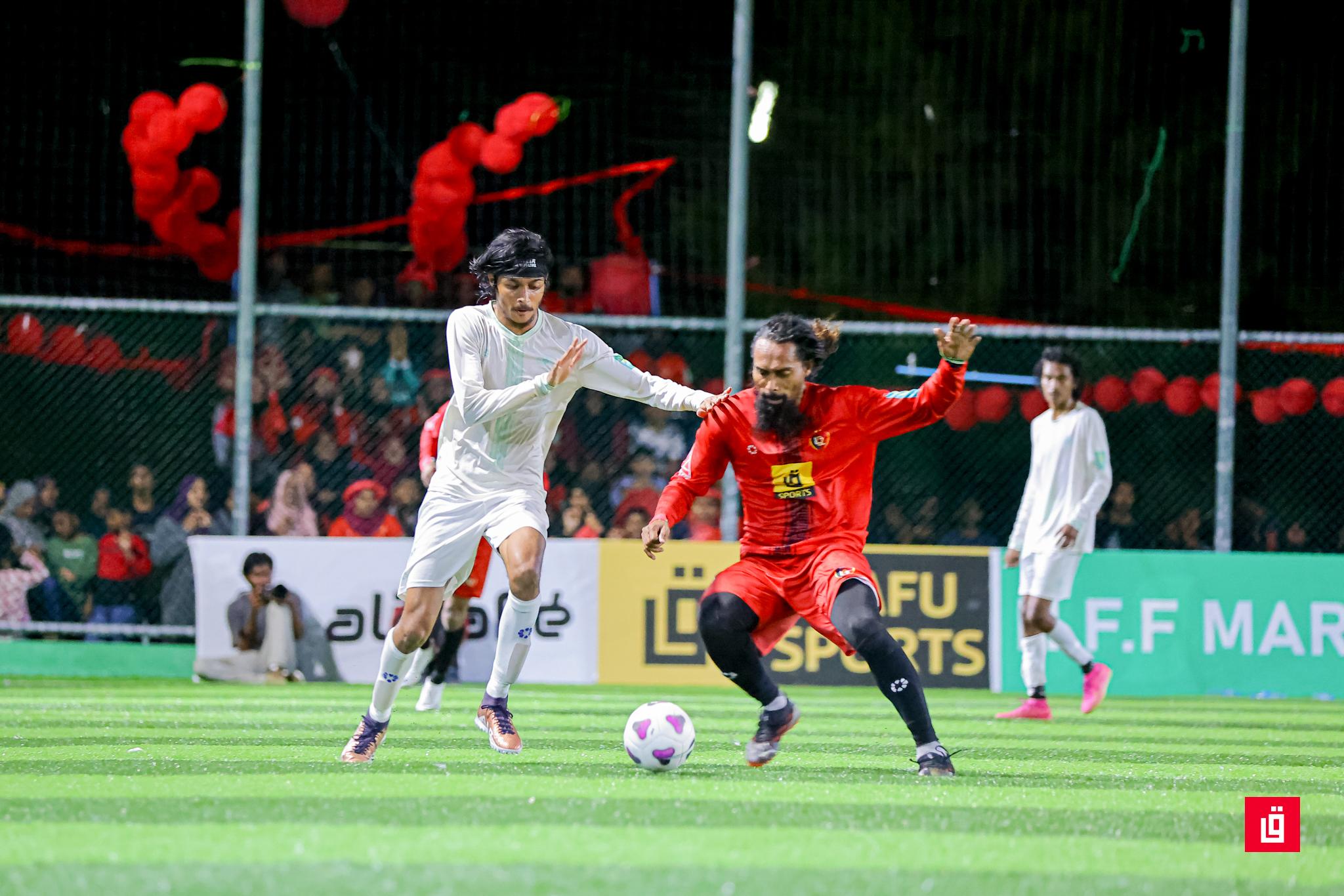 ތިނަދޫ ސިޓީ ކައުންސިލް އަދި ޑަބްލިޔުޑީސީ ފުޓްސަލް ފިއެސްޓާގެ ފައިންލްގްއި އައުޓްލޯޒް އާއި ޑީއާރްސީ ބައްދަލު ކުރިމެޗު